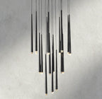 Aqaitaiva Round Chandelier 18", 24", 30", 48" - Cyran Lamps