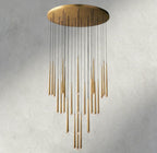 Aqaitaiva Round Chandelier 18", 24", 30", 48" - Cyran Lamps