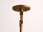 Argent Opal Glass Dome Pendant 14'' 24''D - Cyran Lamps