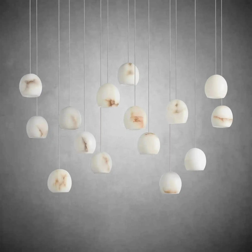 Arica Rectangular Chandelier - Cyran Lamps