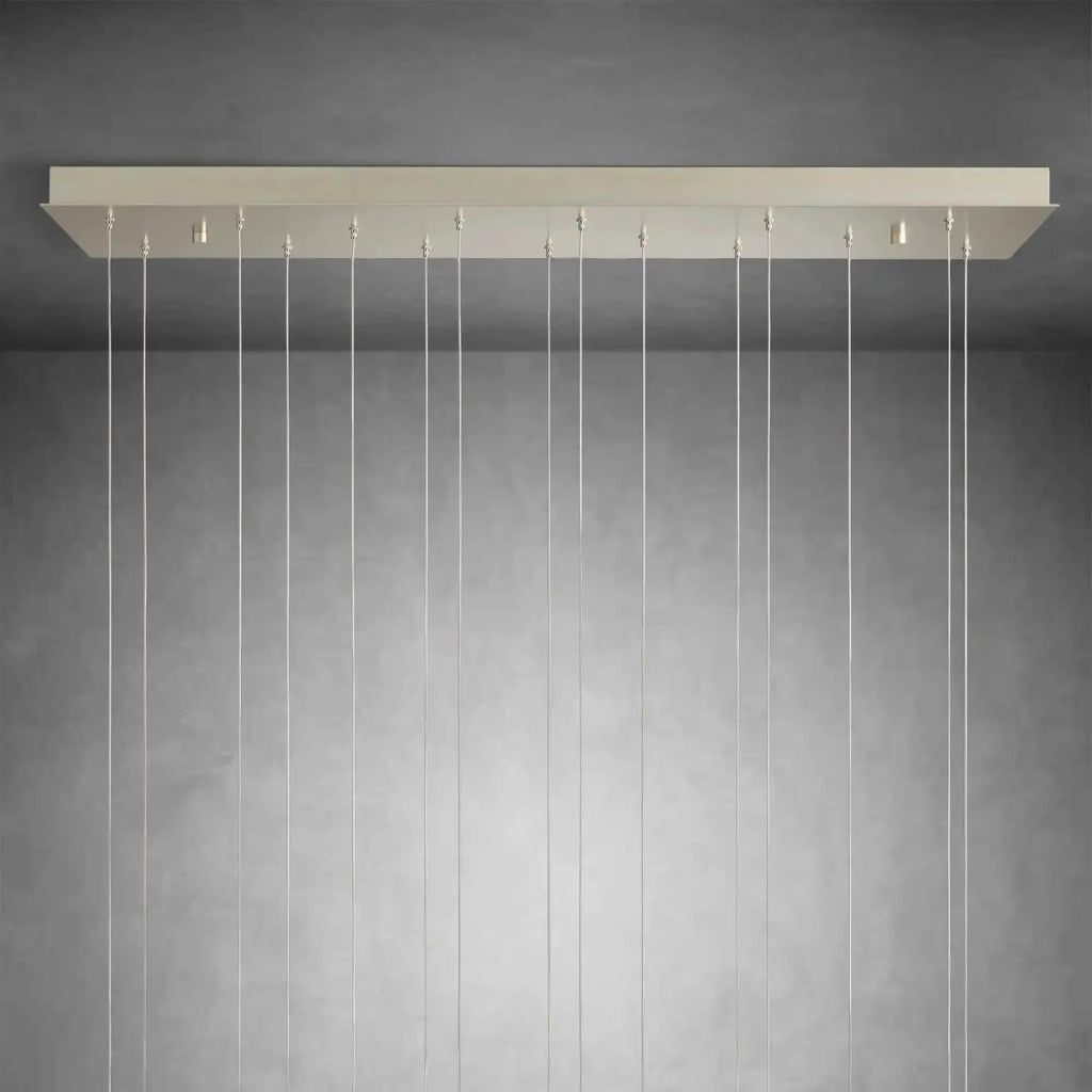 Arica Rectangular Chandelier - Cyran Lamps