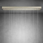 Arica Rectangular Chandelier - Cyran Lamps
