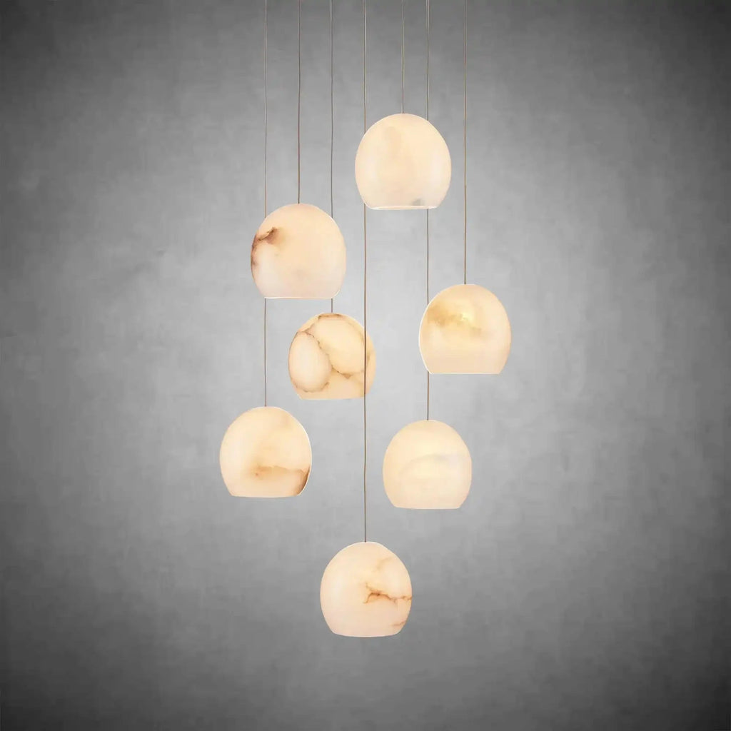 Arica Round Chandelier - Cyran Lamps