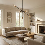 Arrow Bronze Chandelier - Cyran Lamps