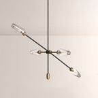 Arrow Bronze Chandelier - Cyran Lamps