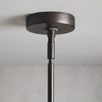Arrow Bronze Glass Chandelier - Cyran Lamps