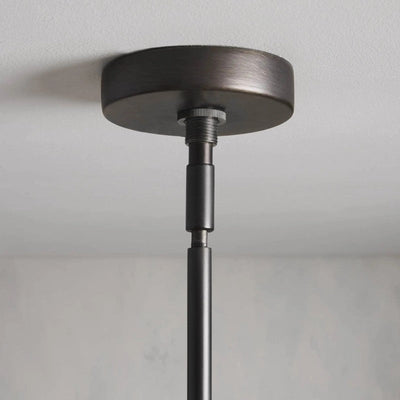 Arrow Bronze Glass Chandelier - Cyran Lamps