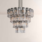 Art Glass Delsia Round Chandelier 48" - Cyran Lamps