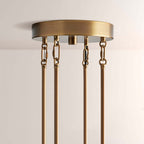 Art Glass Delsia Round Chandelier 48" - Cyran Lamps