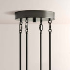 Art Glass Delsia Round Chandelier 60" - Cyran Lamps