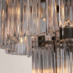 Art Glass Delsia Round Chandelier 60" - Cyran Lamps