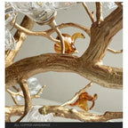 Asut Sculptural Branch Chandelier - Cyran Lamps