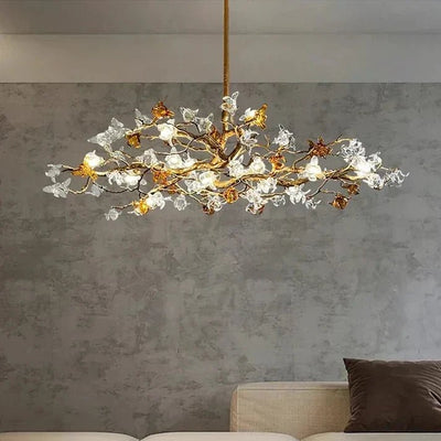 Asut Sculptural Branch Chandelier - Cyran Lamps