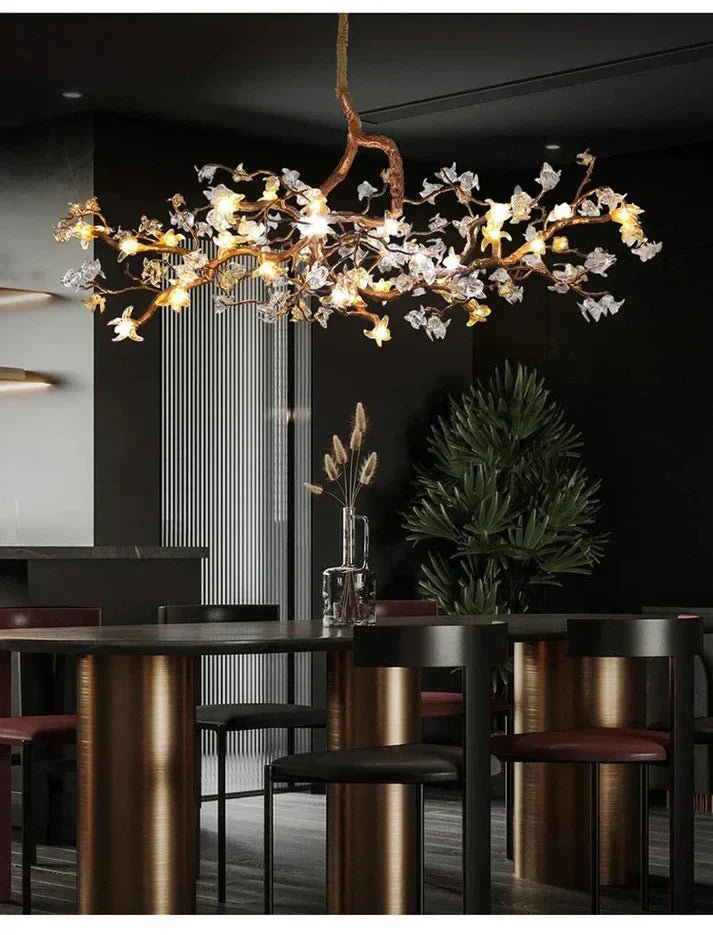 Asut Sculptural Branch Chandelier - Cyran Lamps