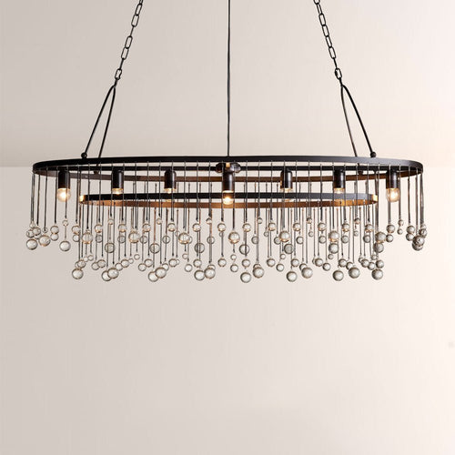 Aubluxe Oval Chandelier - Cyran Lamps