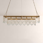 Aubluxe Rectangular Chandelier - Cyran Lamps