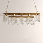 Aubluxe Rectangular Chandelier - Cyran Lamps