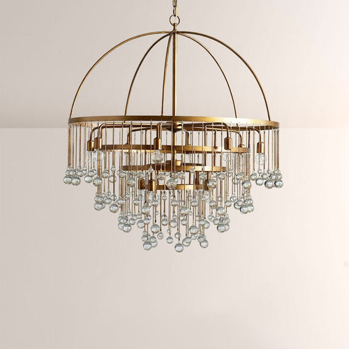 Aubluxe Round Chandelier - Cyran Lamps