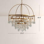 Aubluxe Round Chandelier - Cyran Lamps