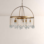 Aubluxe Round Two - Tier Chandelier - Cyran Lamps