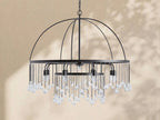 Aubrey Crystal Ball Round Chandelier 5 Light / 8 Light - Cyran Lamps