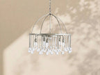 Aubrey Crystal Ball Round Chandelier 5 Light / 8 Light - Cyran Lamps