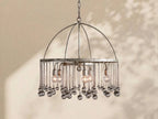 Aubrey Crystal Ball Round Chandelier 5 Light / 8 Light - Cyran Lamps