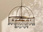 Aubrey Crystal Ball Round Chandelier 5 Light / 8 Light - Cyran Lamps