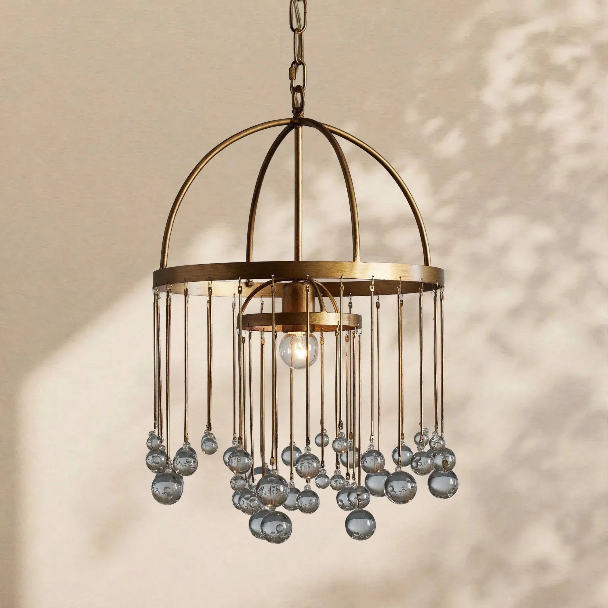 Aubrey Modern Crystal Ball Pendant Lamp - Cyran Lamps