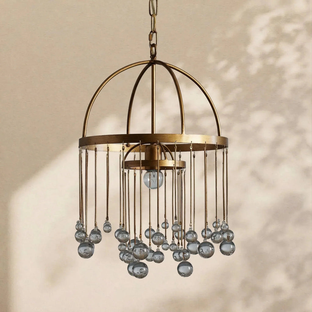 Aubrey Modern Crystal Ball Pendant Lamp - Cyran Lamps