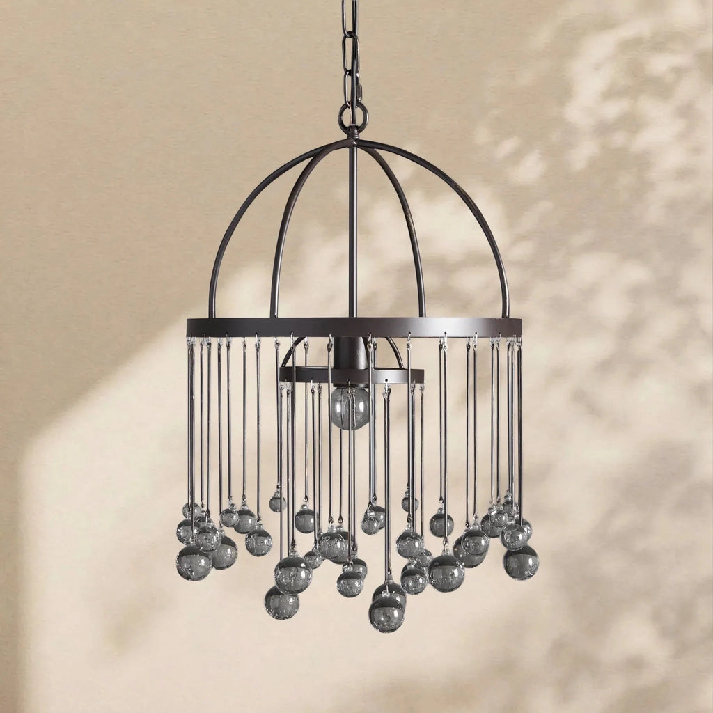 Aubrey Modern Crystal Ball Pendant Lamp - Cyran Lamps