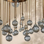 Aubrey Modern Crystal Ball Pendant Lamp - Cyran Lamps