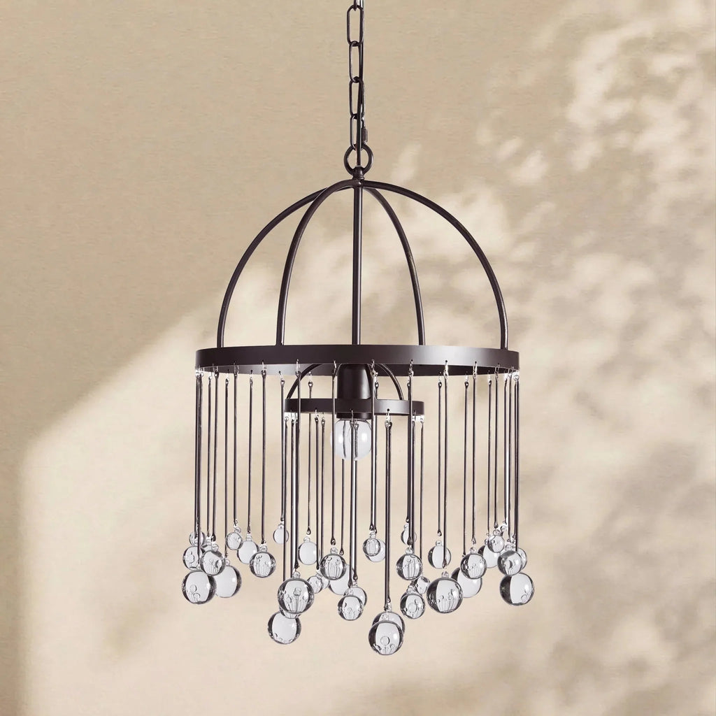 Aubrey Modern Crystal Ball Pendant Lamp - Cyran Lamps