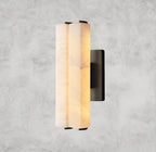 Audaben Alabaster Double Sconce - Cyran Lamps