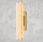 Audaben Alabaster Double Sconce - Cyran Lamps