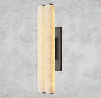 Audaben Alabaster Double Sconce - Cyran Lamps