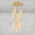 Audaben Alabaster Round Chandelier 24", 40", 56" - Cyran Lamps