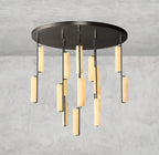Audaben Alabaster Round Chandelier 24", 40", 56" - Cyran Lamps