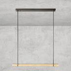 Audaben Alabaster Single Bar Linear Chandelier - Cyran Lamps