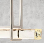 Audaben Crystal Linear Single Bar Chandelier - Cyran Lamps
