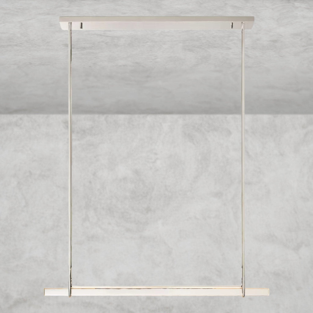 Audaben Crystal Linear Single Bar Chandelier - Cyran Lamps