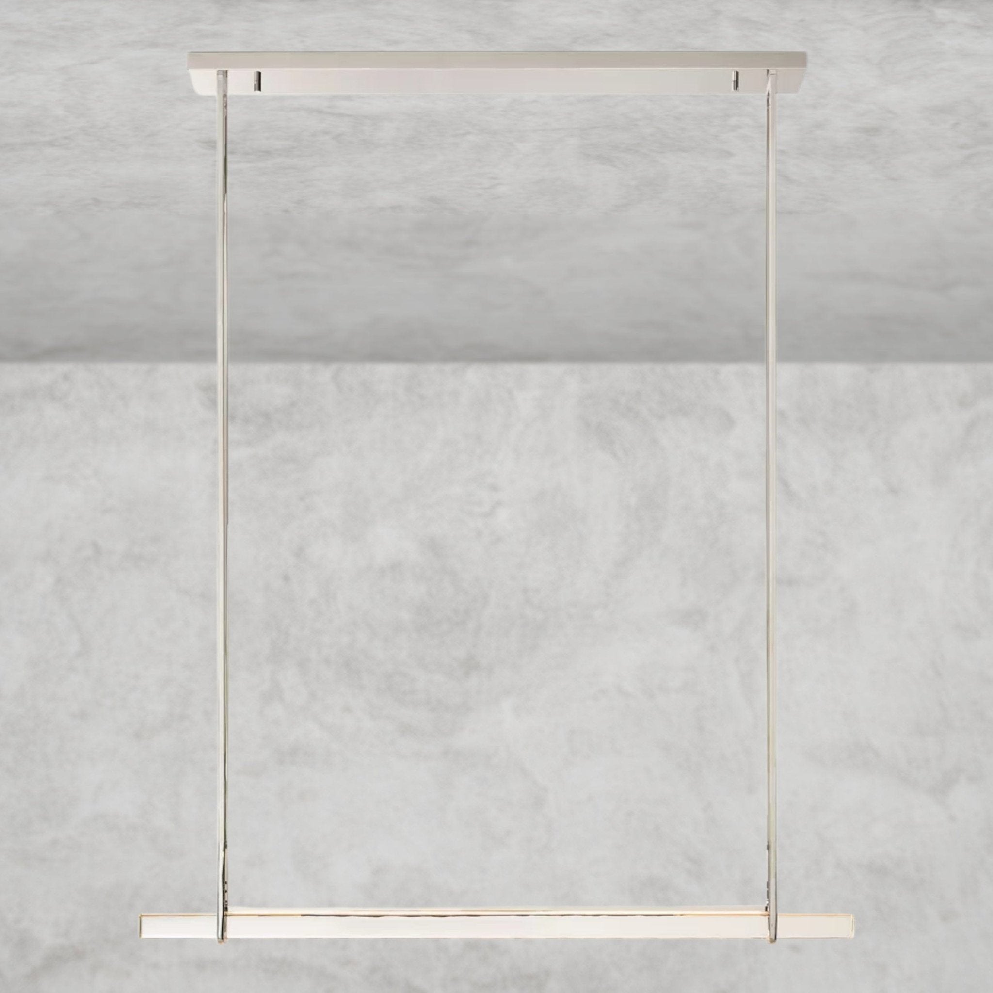 Audaben Crystal Linear Single Bar Chandelier - Cyran Lamps