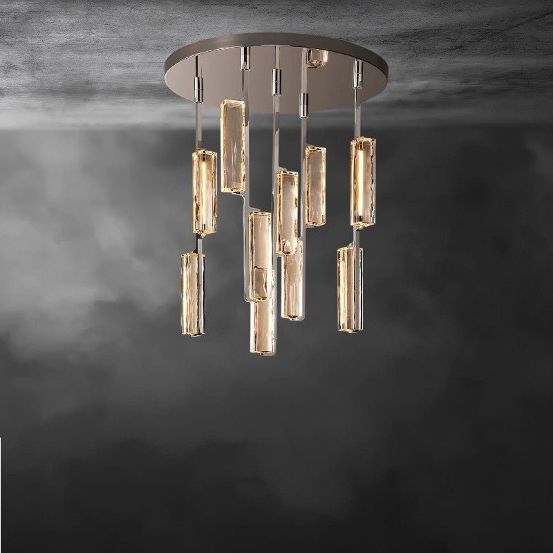 Audaben Crystal Round Chandelier 24", 40", 56" - Cyran Lamps
