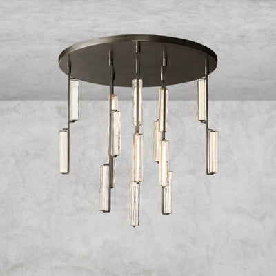 Audaben Crystal Round Chandelier 24", 40", 56" - Cyran Lamps