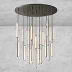 Audaben Crystal Round Chandelier 24", 40", 56" - Cyran Lamps