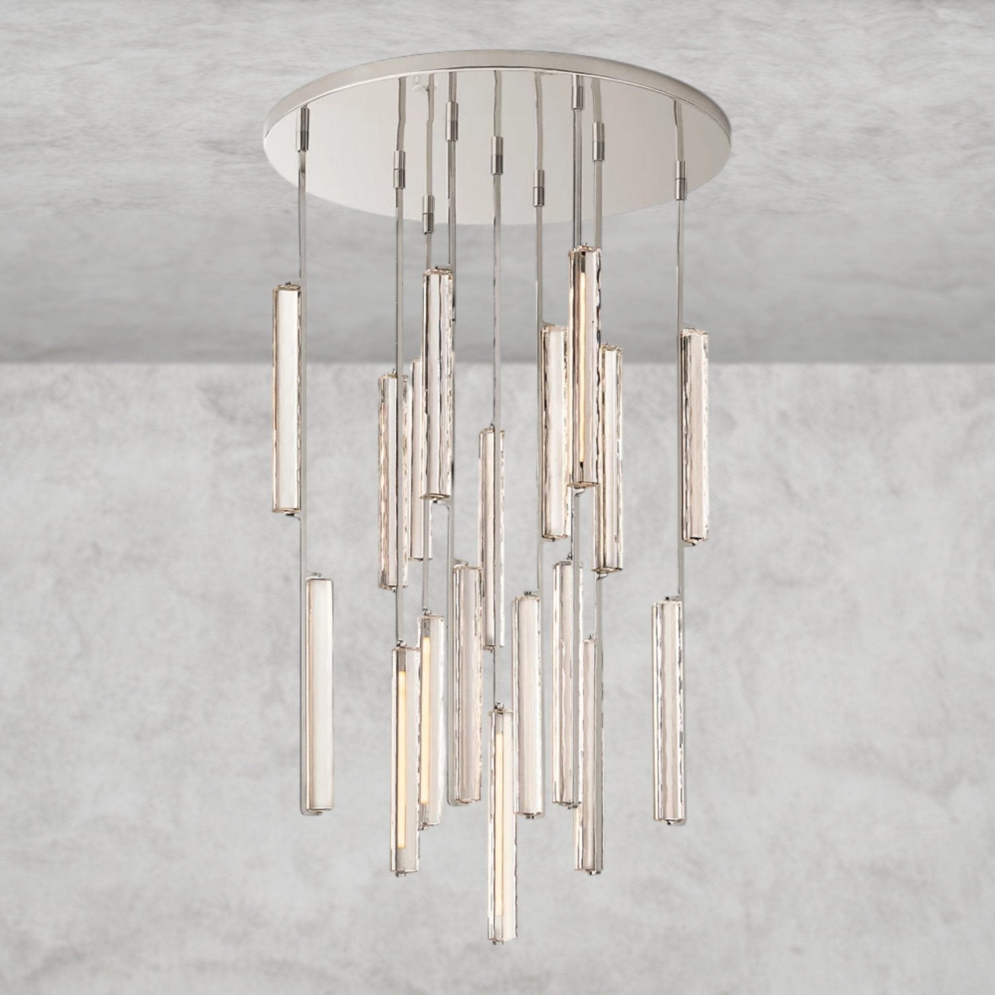Audaben Crystal Round Chandelier 24", 40", 56" - Cyran Lamps