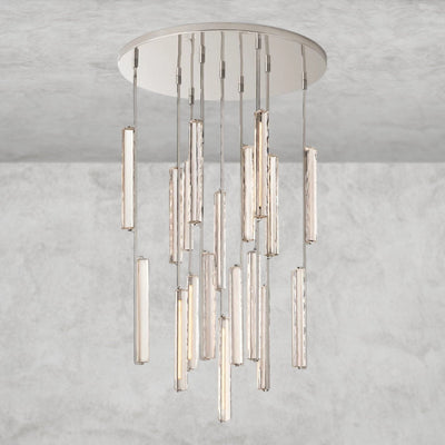 Audaben Crystal Round Chandelier 24", 40", 56" - Cyran Lamps