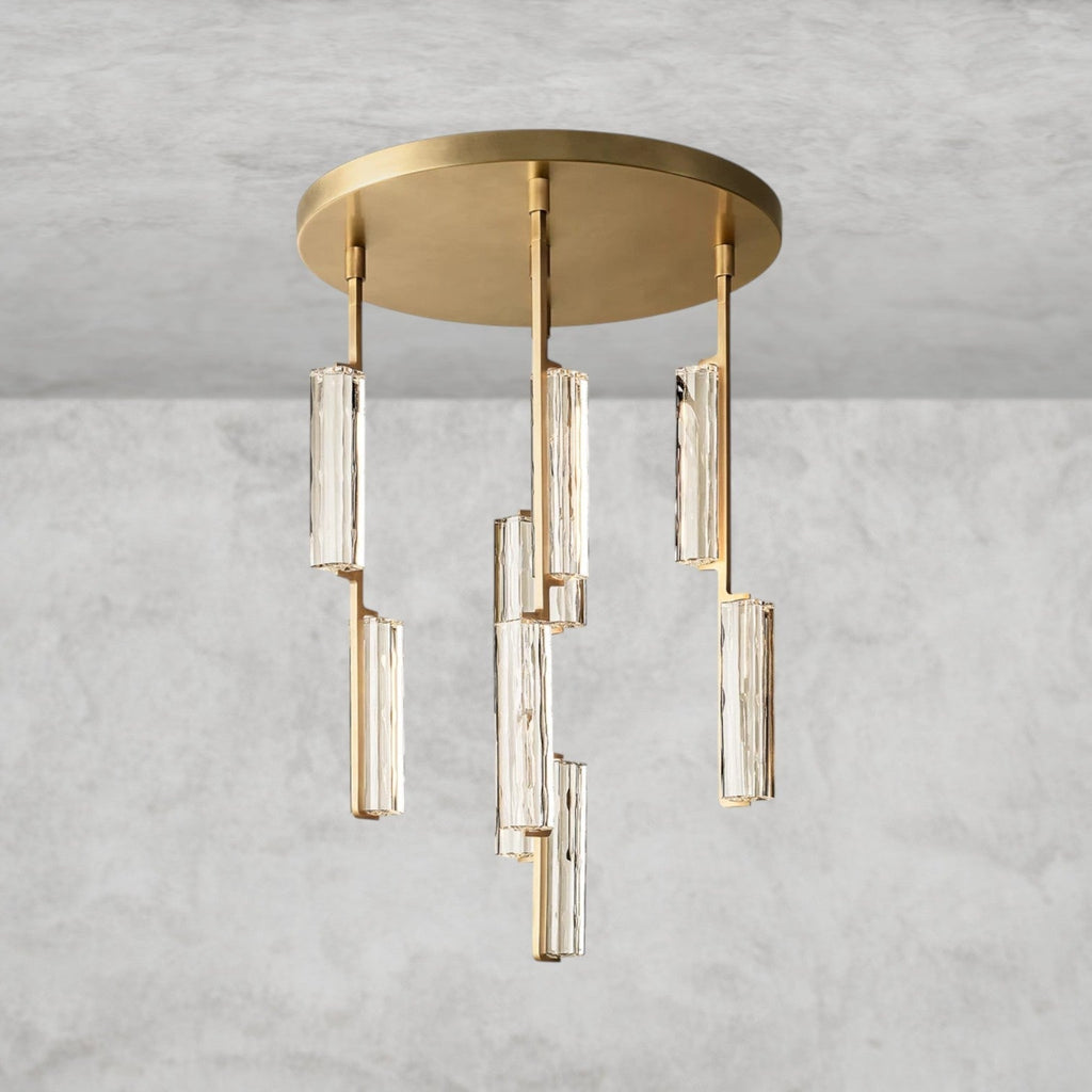 Audaben Crystal Round Chandelier 24", 40", 56" - Cyran Lamps