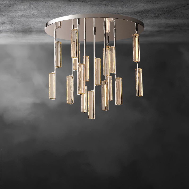 Audaben Crystal Round Chandelier 24", 40", 56" - Cyran Lamps