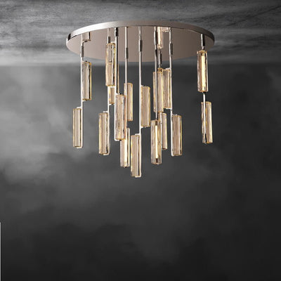 Audaben Crystal Round Chandelier 24", 40", 56" - Cyran Lamps